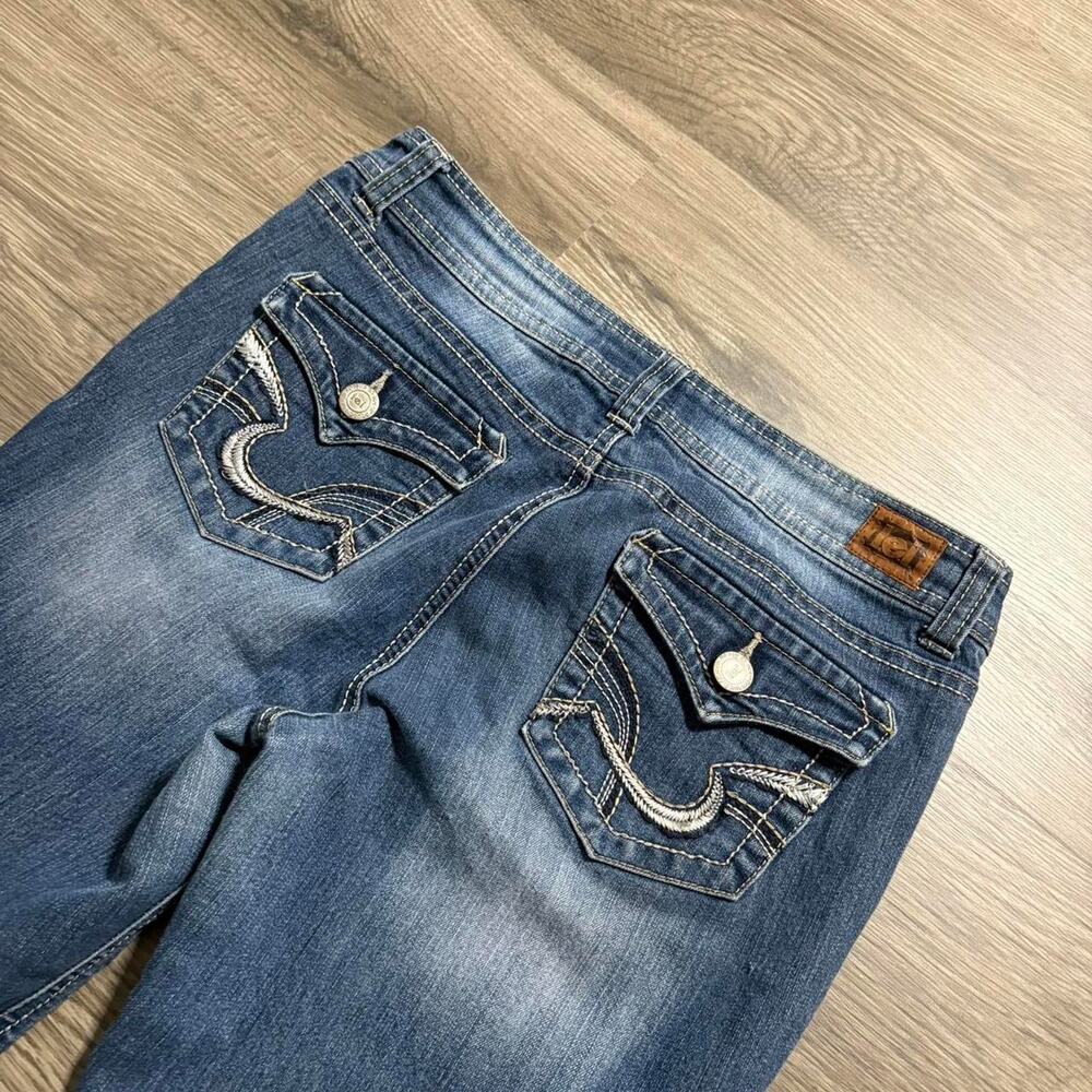 Vintage lei y2k embroidered hipster